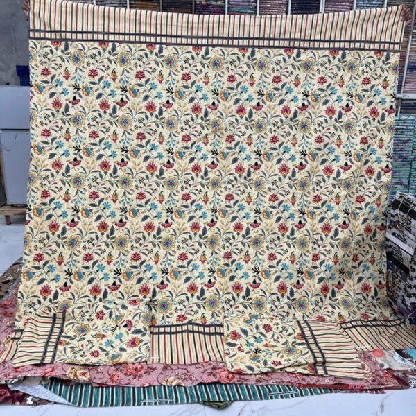 Bedsheets Export Quality King Size Double Bedsheet Safa Marwa Original Brand Design no 9
