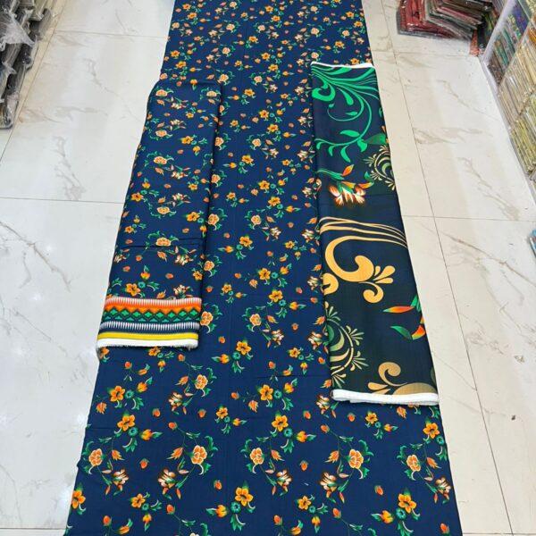 Safa Marwa Brand Bana Dora Linen Fabrics 3 piece Suit 2