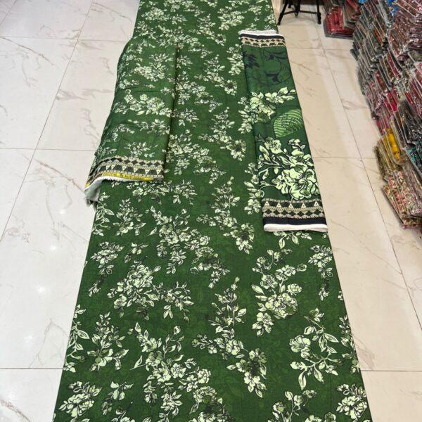 Safa Marwa Original Brand Dresses Bana Dora Linen Fabrics 3 piece Suit Women Dresses Design No 3