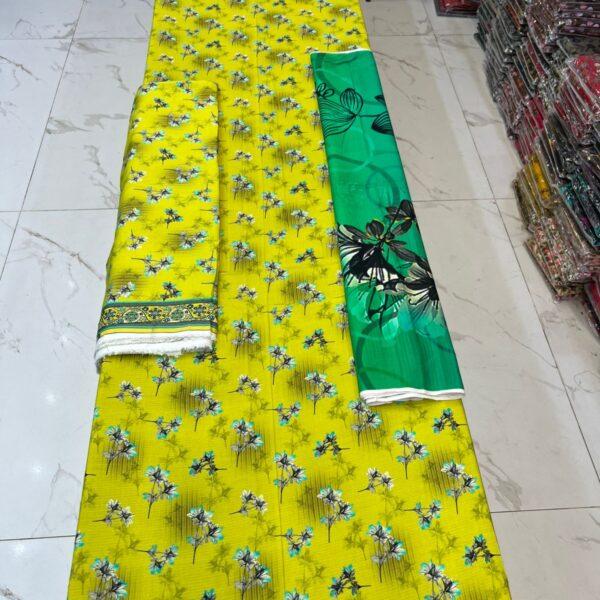 Safa Marwa Original Brand Dresses Bana Dora Linen Fabrics 3 piece Suit Women Dresses Design No 5