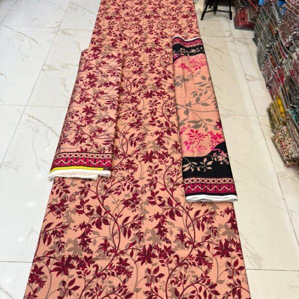 Safa Marwa Original Brand Dresses Bana Dora Linen Fabrics 3 piece Suit Women Dresses Design No7