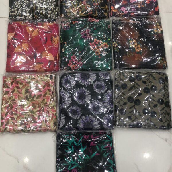 Safa Marwa Winter Collection Karandi Fabrics Unstitch 3 Piece Suit Women Dresses