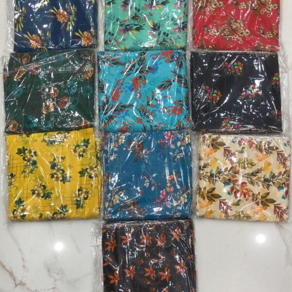 Safa Marwa Original Brand Winter Collection All Over Print Two Piece