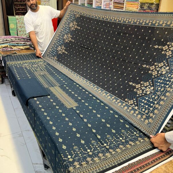 Safa Marwa Original Brand Winter Collection Karandi Fabrics 3 Piece Suit Women Collection Design No 1