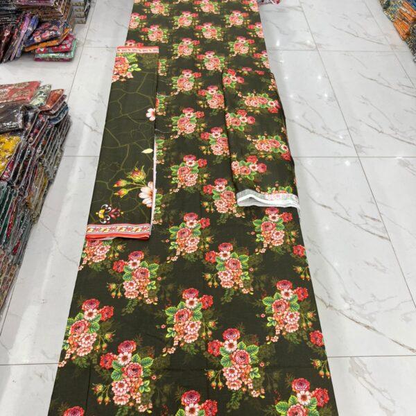 Ethnic Digital Printed Khaddar 3 Piece Suit Women Collection Design No 5