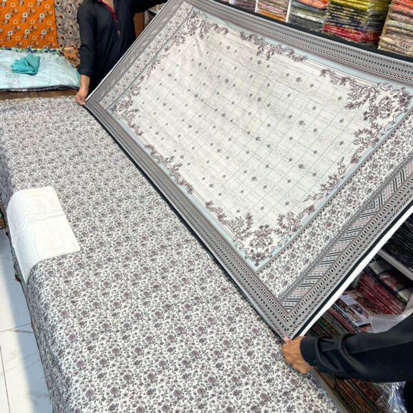 Safa Marwa Original Brand Linen Fabrics 3 piece Suit Women Collection Design No 8