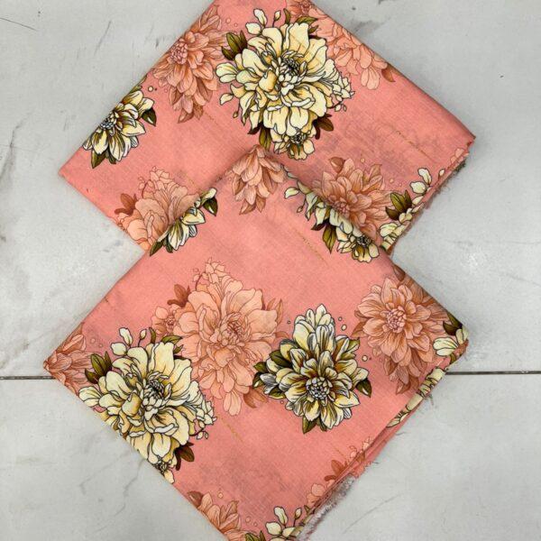 Safa Marwa Original Brand Winter Collection All Over Print Two Piece Design No 9