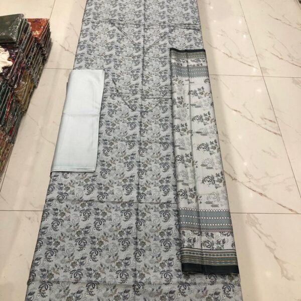 Safa Marwa Original Brand Linen Fabrics 3 piece Suit 10