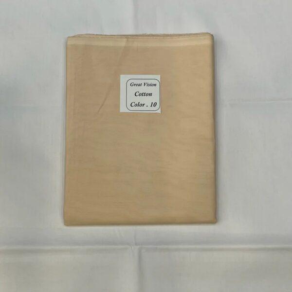 Great vision Semi Hard Cotton Kameez Shalwar Fabrics Design No 10