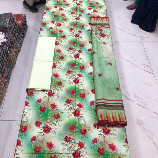 Safa Marwa Original Brand Linen Fabrics 3 piece Suit 12