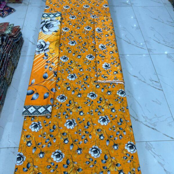 Ethnic Digital Printed Khaddar 3 Piece Suit Women Collection Design No 15