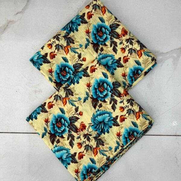 Safa Marwa Original Brand Winter Collection All Over Print Two Piece Design No 15