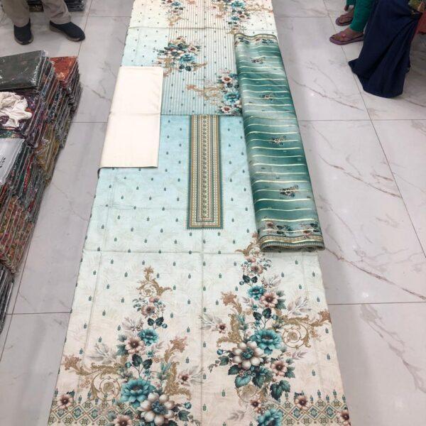 Safa Marwa Original Brand Linen Fabrics 3 piece Suit 15