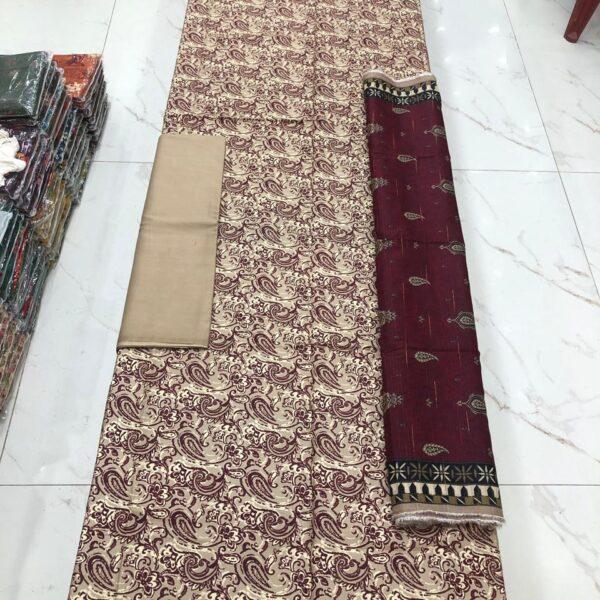 Safa Marwa Original Brand Linen Fabrics 3 piece Suit 17