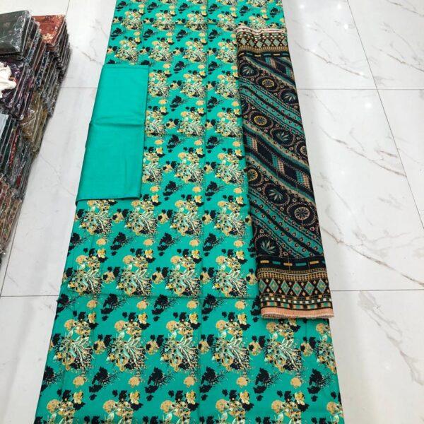 Safa Marwa Original Brand Linen Fabrics 3 piece Suit 19