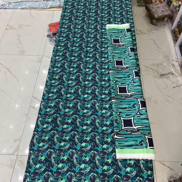 Bareeze Original Brand Digital Printed Bana Dora Linen 3pc Suit Women Collection Design No 2