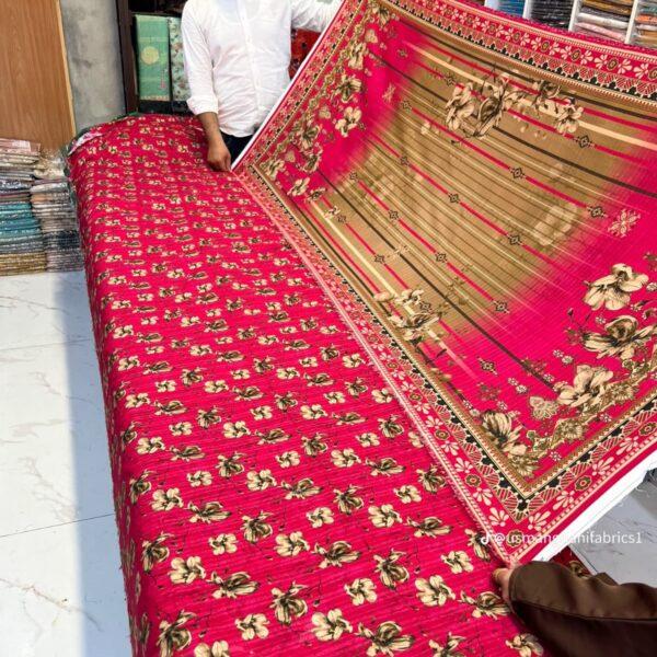 Safa Marwa Winter Collection Karandi Fabrics Unstitch 3 Piece Suit Women Dresses Design No 11