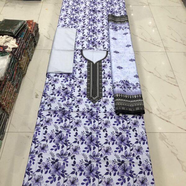 Safa Marwa Original Brand Linen Fabrics 3 piece Suit 21