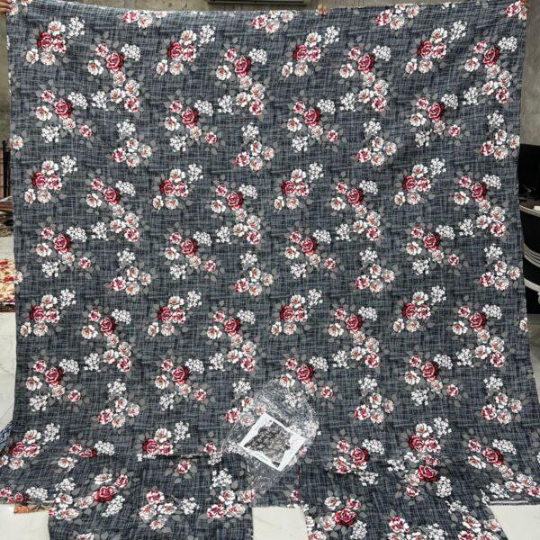 Safa Marwa Original Bedsheets Export Quality King Size Double Bedsheet Design No 23