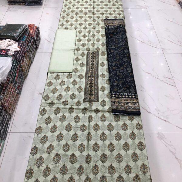 Safa Marwa Original Brand Linen Fabrics 3 piece Suit 24