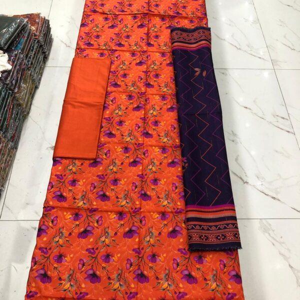 Safa Marwa Original Brand Linen Fabrics 3 piece Suit 25