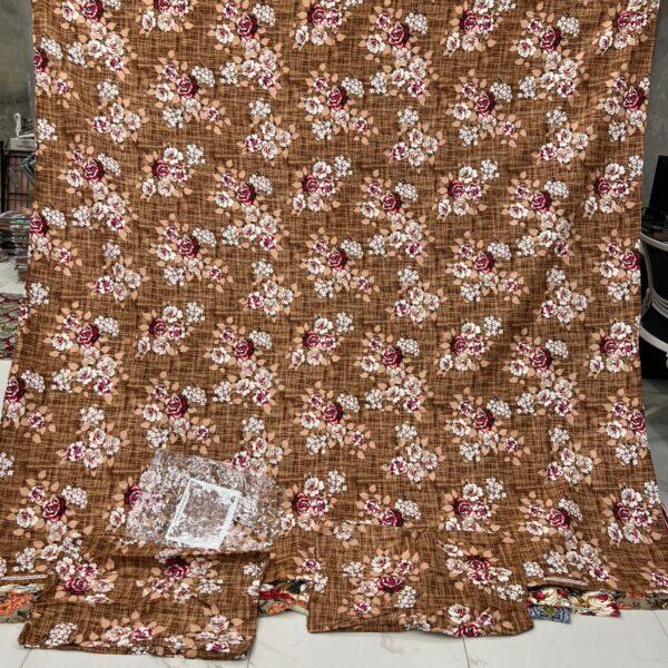 Safa Marwa Original Bedsheets Export Quality King Size Double Bedsheet Design No 27