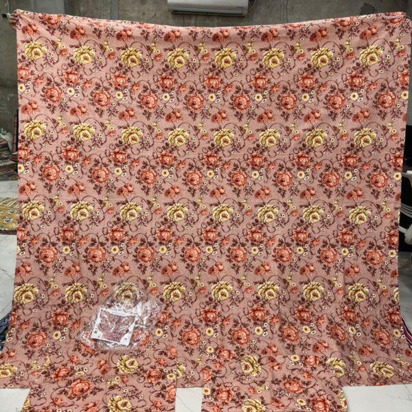 Safa Marwa Original Bedsheets Export Quality King Size Double Bedsheet Design No 30