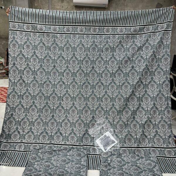 Safa Marwa Original Bedsheets Export Quality King Size Double Bedsheet Design No 32