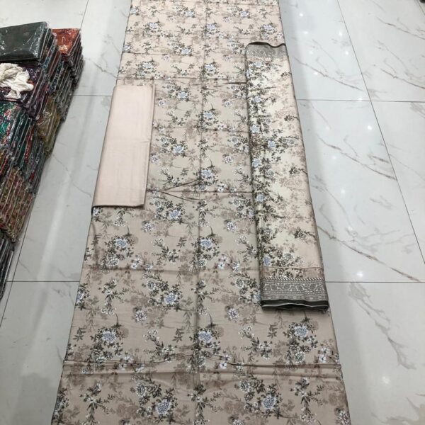 Safa Marwa Original Brand Linen Fabrics 3 piece Suit 4