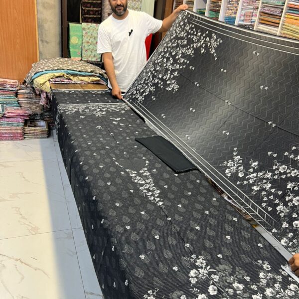 Safa Marwa Original Brand Winter Collection Karandi Fabrics 3 Piece Suit Women Collection Design No 4