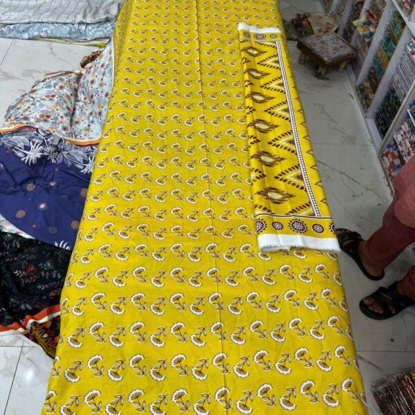 Bareeze Original Brand Digital Printed Bana Dora Linen 3pc Suit Women Collection Design No 9