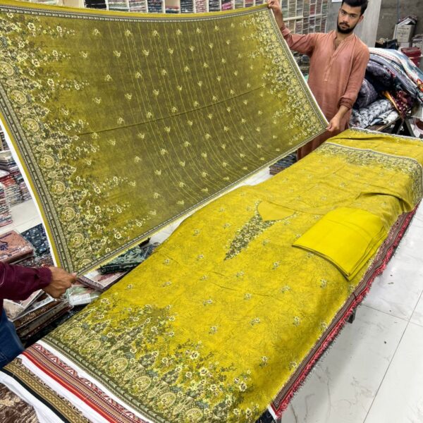 Safa Marwa Winter Original Karandi Collection Unstitched 3 Piece Suit Women Collection Design No 24