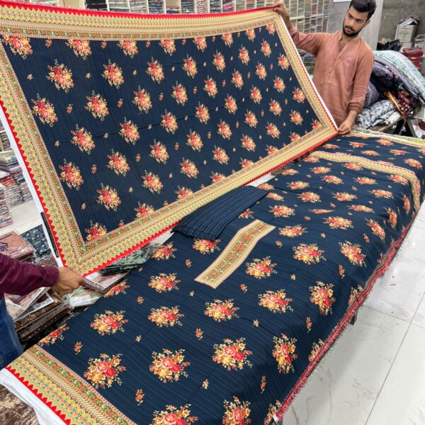 Safa Marwa Winter Original Karandi Collection Unstitched 3 Piece Suit Women Collection Design No 25