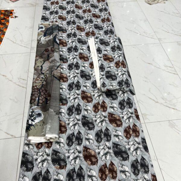 Arooj Fatima Original Brand Viscous - Winter Collection 3 Piece Suit Women Dresses Design No 7