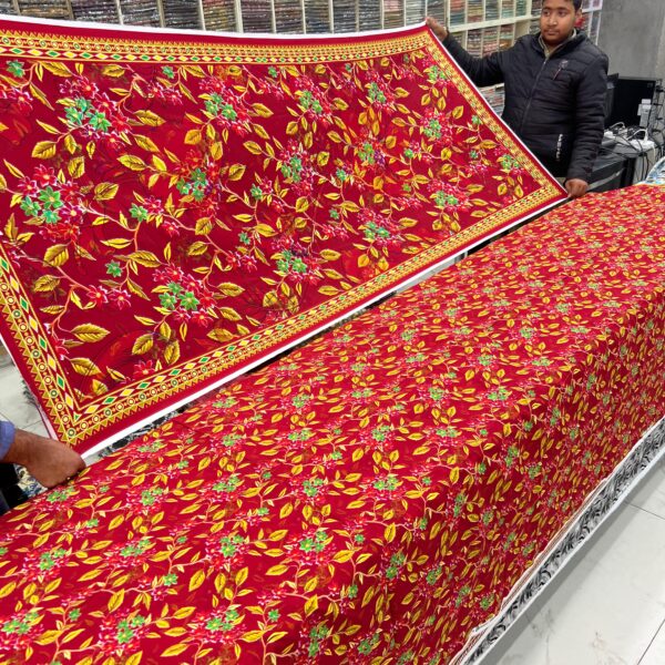 Bareeze Printed Dresses Winter Cotton 3pc Dresses - Women Wear Designs No. 2