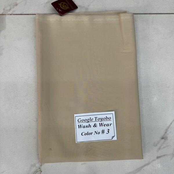 ✨ Google Toyobo Premium Wash & Wear Kameez Shalwar Suit – Men Wear Color No. 3