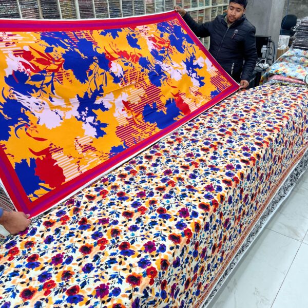 Bareeze Printed Dresses Winter Cotton 3pc Dresses - Women Wear Designs No. 4