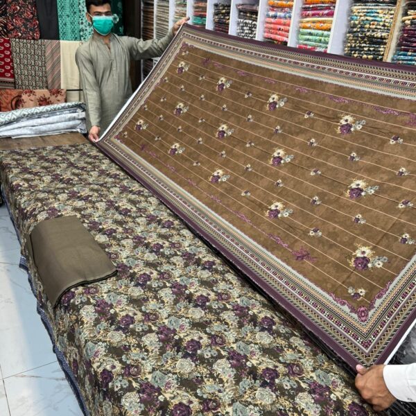 Usman Ghani Original Brand Digital Printed 3piece Dresses - Women Wear Design No. 5