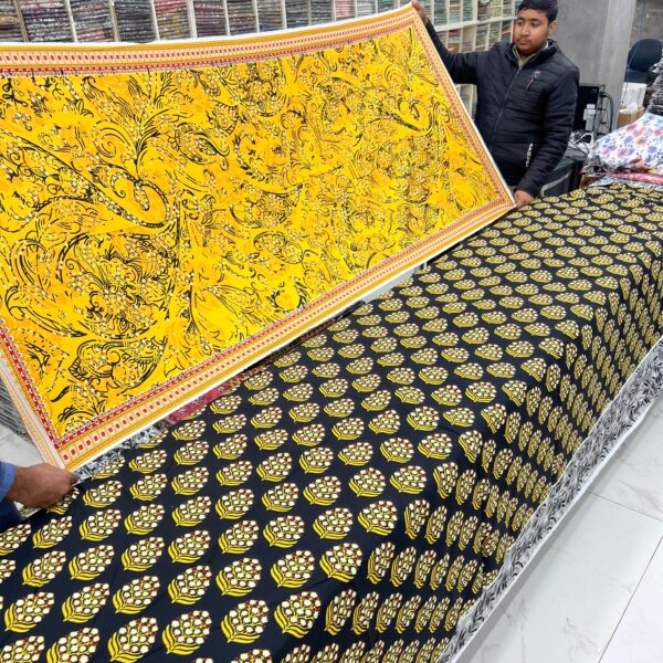 Bareeze Printed Dresses Winter Cotton 3pc Dresses - Women Wear Designs No. 5