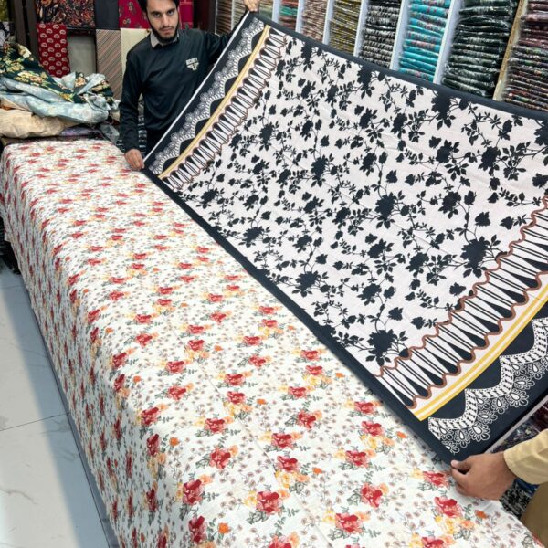 Maria B Replica – Premium Khaddar 3 Piece Suits - Women Wear Design No. 6