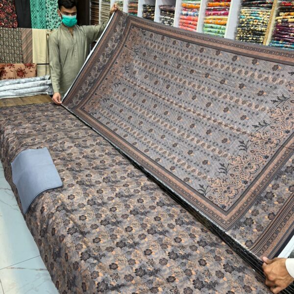 Usman Ghani Original Brand Digital Printed 3piece Dresses - Women Wear Design No. 7