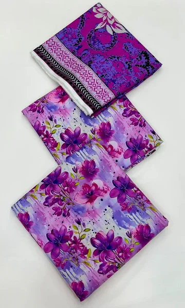 Bareeze Digital Printed Viscose 3-Piece Suit – Women Wear Design No. 3