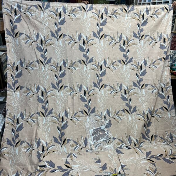 Safa Marwa Original Brand King Size Double Bedsheet - Design No. 9