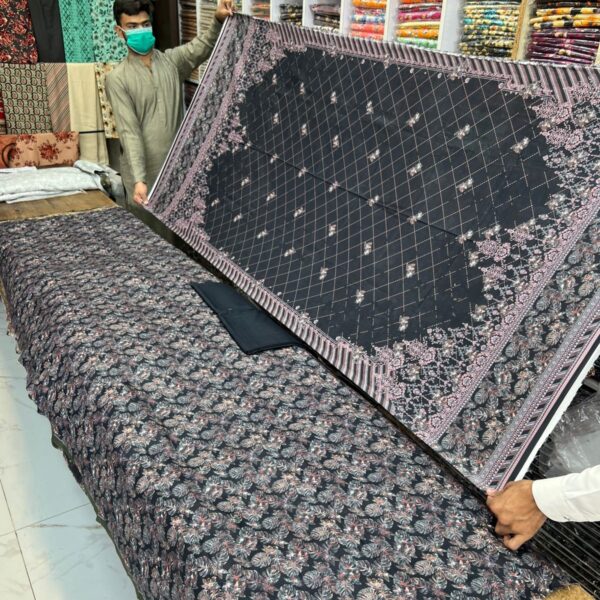 Usman Ghani Original Brand Digital Printed 3piece Dresses - Women Wear Design No. 10