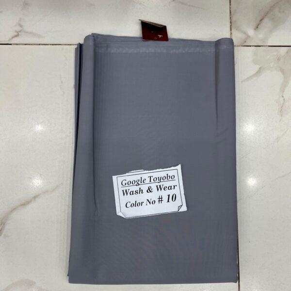 ✨ Google Toyobo Premium Wash & Wear Kameez Shalwar Suit – Men Wear Color No. 10