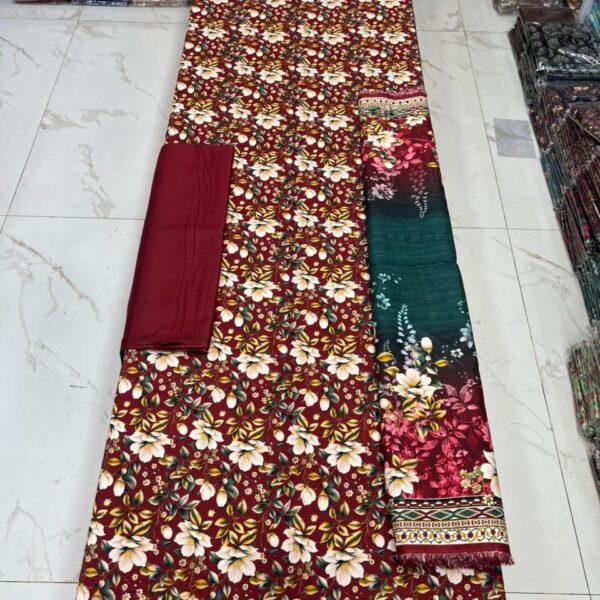 Signature Original BANA DORA LINEN 3PC - Women Dresses Designs no . 18