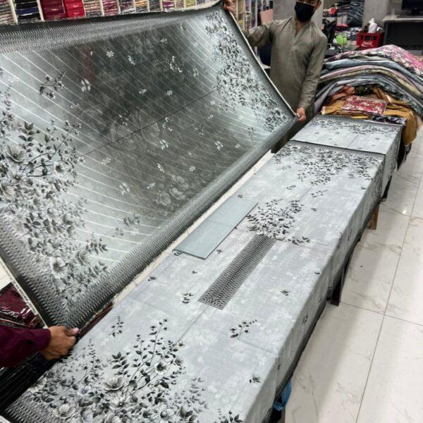 Safa Marwa Digital Printed Bana Dora Viscose 3pc Dresses - Women Wear Design No. 11