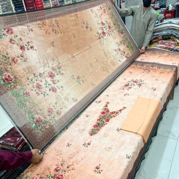 Safa Marwa Digital Printed Bana Dora Viscose 3pc Dresses - Women Wear Design No. 8