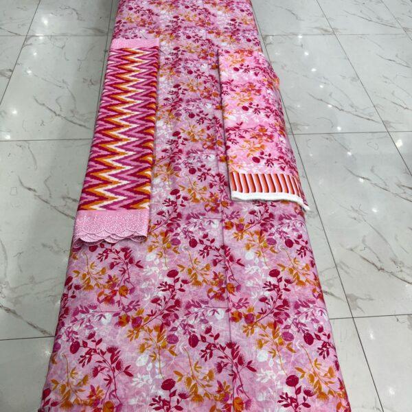 Bareeze Lawn Summer Collection Allover Digital Printed Lawn 3pc Dresses - Women Wear Design No. 10