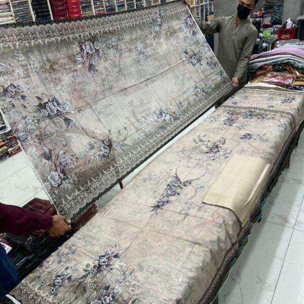 Safa Marwa Digital Printed Bana Dora Viscose 3pc Dresses - Women Wear Design No. 2